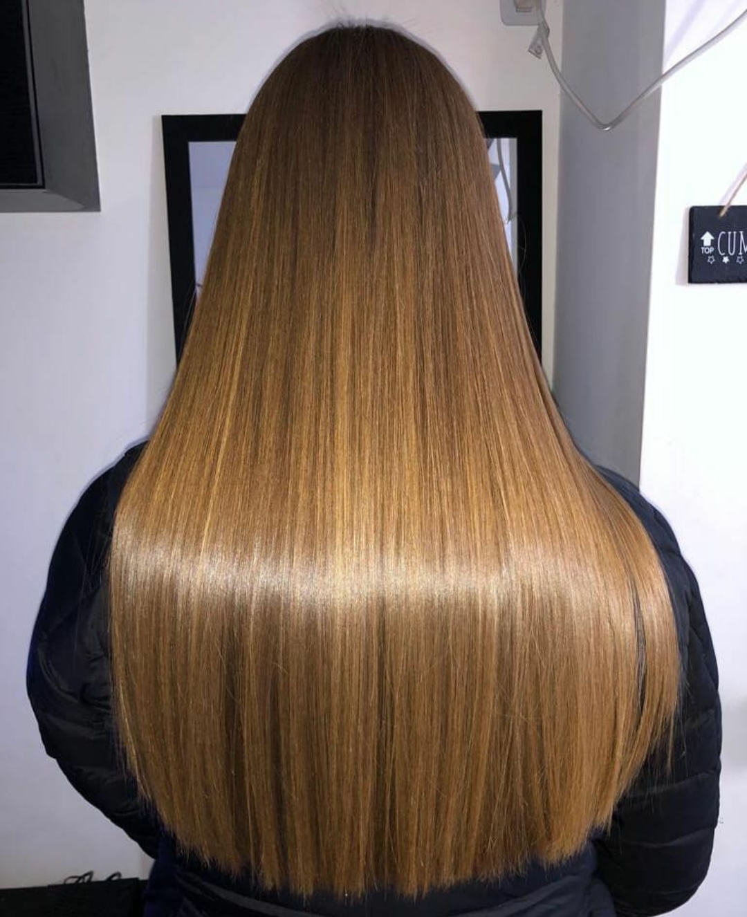 Resultado de alisado en Carolina Quiroga Beauty penthouse